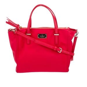 Kate Spade Red Nylon Handbag | Used